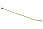 Spray tube 50 cm curved, brass G1/4“e