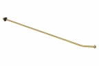 Spray tube 50 cm curved, brass G1/4“e