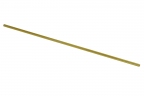 Spray tube 50 cm straight, brass