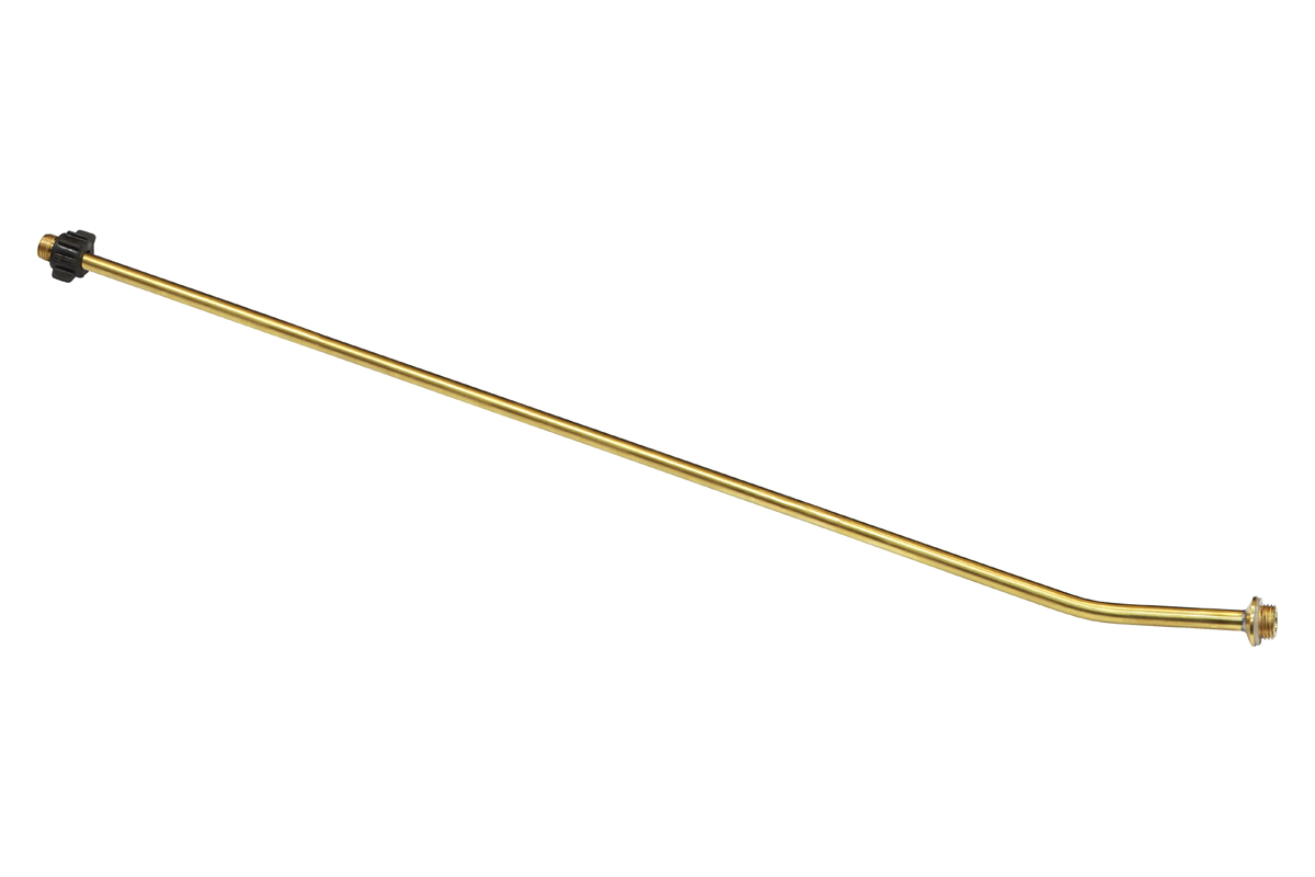 Spray tube 50 cm curved, brass G1/4“e