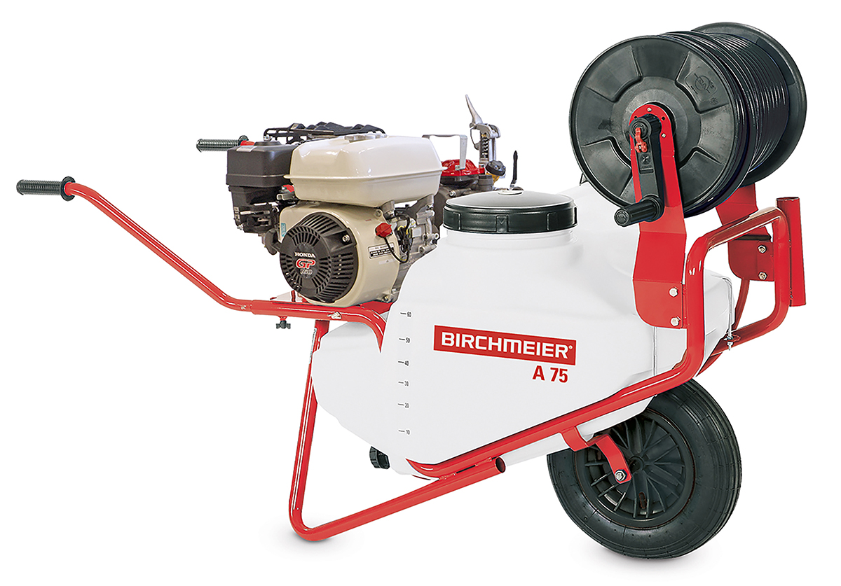 A 75 AM1 with Honda 4-cycle gas engine