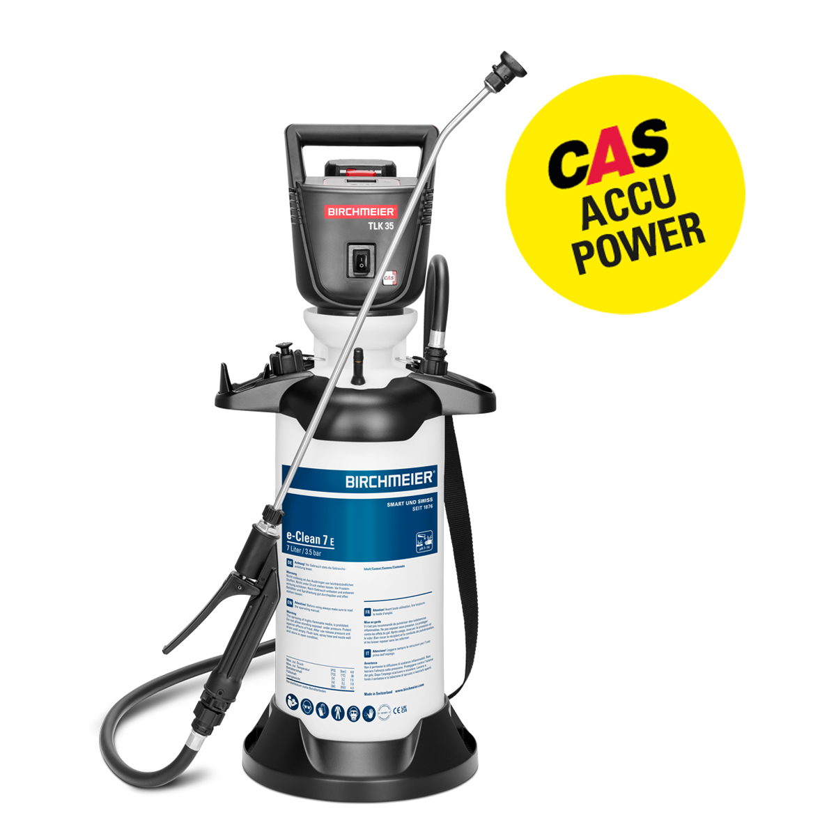 e-Clean 7 E (CAS with battery pack, with charger)