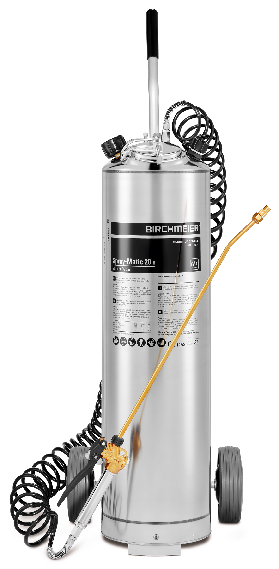 Spray-Matic 20 S without reducing valve