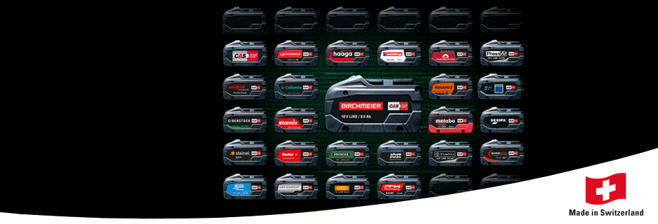 One battery<br>many<br>solutions: